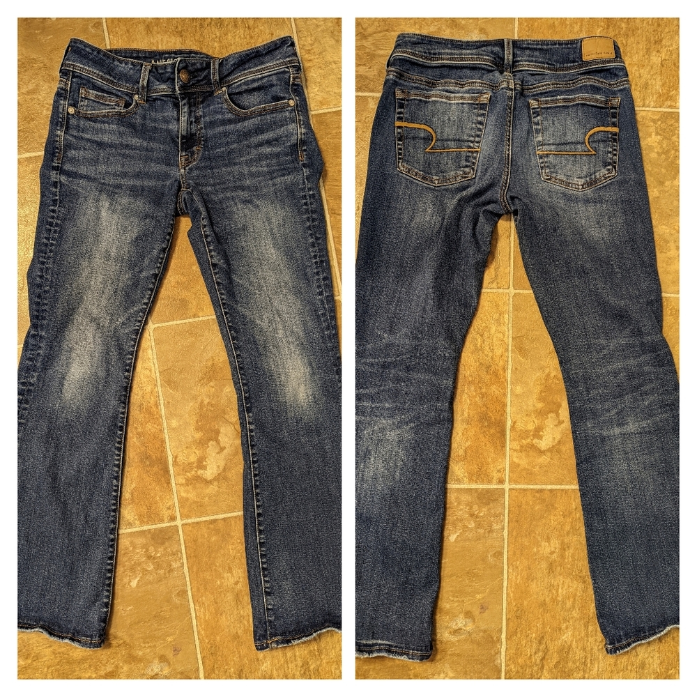 American Eagle kick boot super stretch size 6S